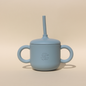 2in1 Straw Cup  Blue