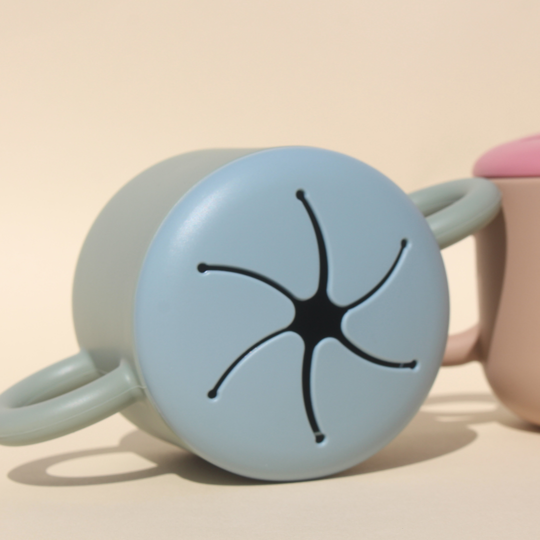 2in1 Straw Cup  Blue