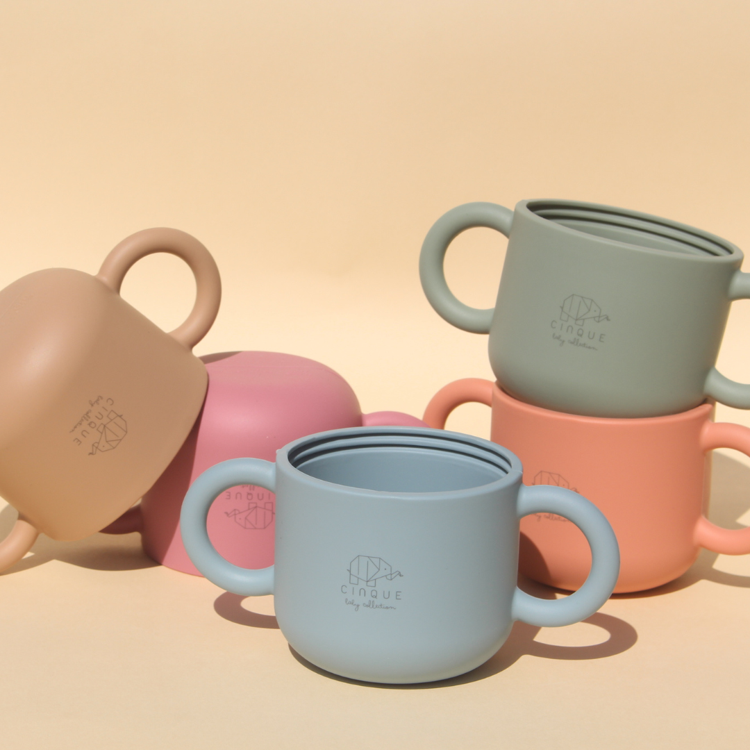2in1 Straw Cup  Blue