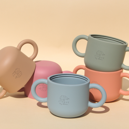 2in1 Straw Cup  Blue